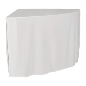 ZOWN XLCorner Table Plain Cover White - DW830  - 1