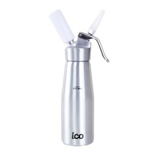 ICO Aluminium Whipped Cream Dispenser Silver 500ml