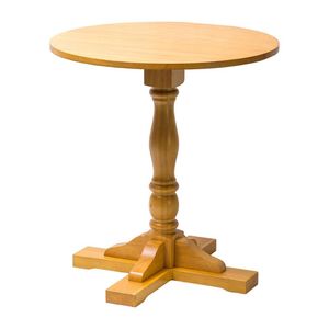 Oxford Soft Oak Pedestal Round Table 700mm