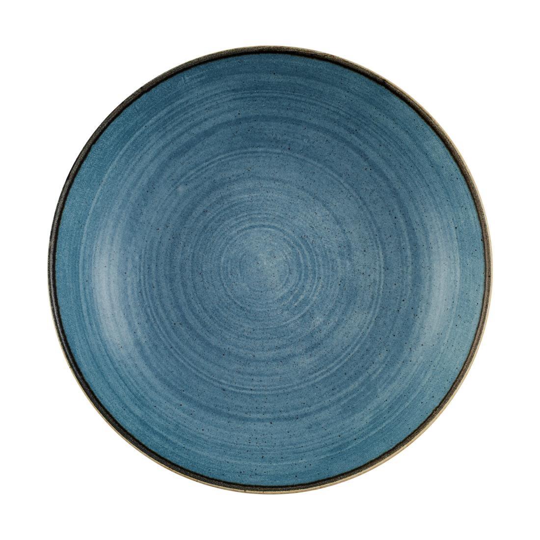 Churchill Stonecast Raw Evolve Coupe Bowls Teal 248mm (Pack of 12)