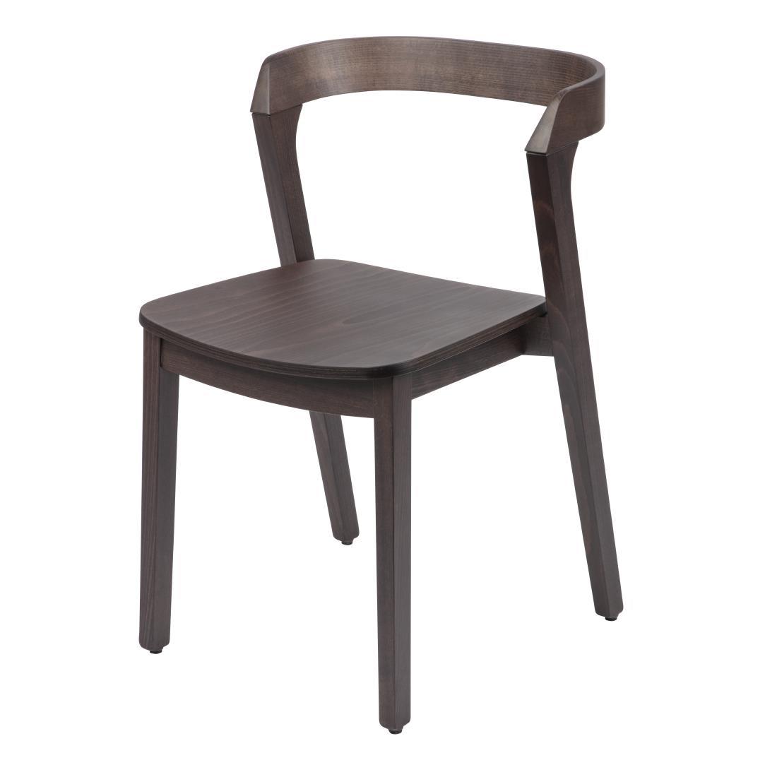 Bolero Bespoke Arco Side Chair Beech