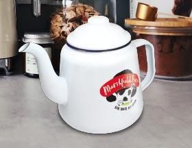 Custom Branded Enamel Teapots
