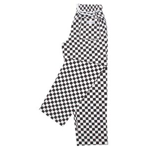 Chef Works Essential Baggy Pants Big Black Check 2XL