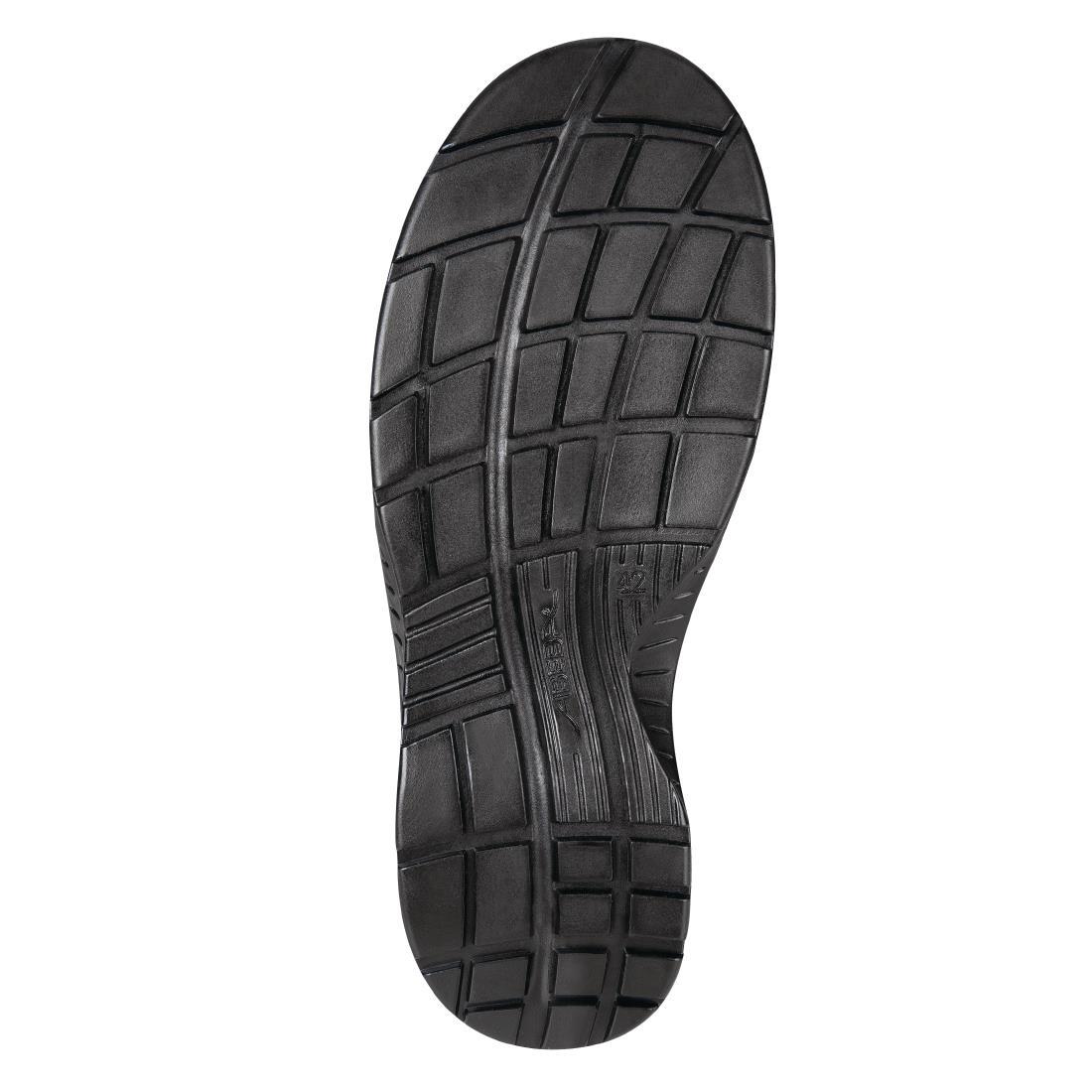 Abeba X-Light Microfiber Lace Up Safety Shoe Black 45