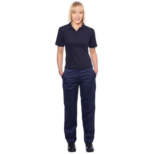 Ladies Polo Navy Blue XXL