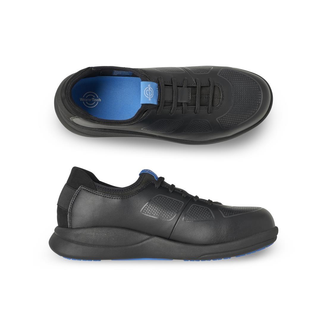 WearerTech Transform Safety Toe Trainer Black with Modular Insole Size 37
