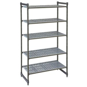 Cambro Camshelving Basics Plus Starter Unit 5 Tier With Vented Shelves 2140H x 915W x 540D mm