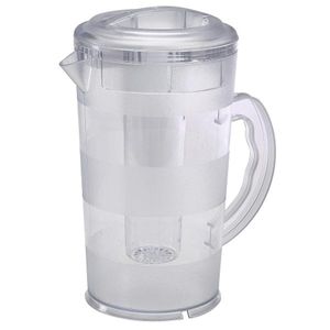 GenWare Polycarbonate Pitcher with Ice Chamber 2L/70.4oz - PCPIT200C - 1