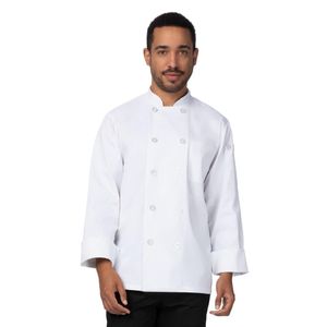 Chef Works Le Mans Recycled Chef Jacket White S - BA046-S - 1