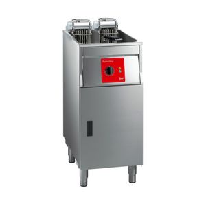 FriFri Super Easy 411 Electric Free-Standing Single Tank Fryer with Filtration 1 Basket 22kW - Three Phase - HS056-3PH - 1