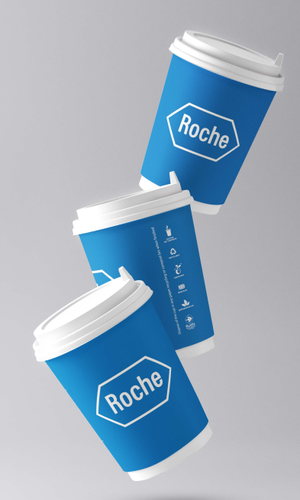 1,000 x 8oz DW - Roche cups - 1