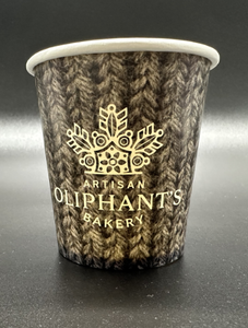 Custom Branded 4oz Single Wall Espresso Cups - Custom Printed 4oz Sampling Cups - 4oz Single Wall Paper Drinks Cups - 11