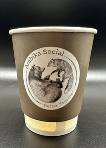 Custom Branded Double Wall 8oz Paper Cups - Custom Printed 8oz Hot Cups - Bespoke Paper Cups 8oz Double Walled - 18