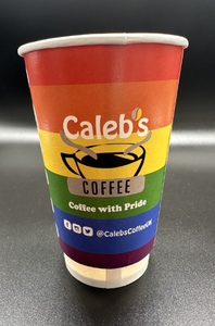 Custom Branded Double Wall 16oz Paper Cups - Custom Printed 16oz Hot Cups - Bespoke Paper Cups 16oz Double Walled - 8