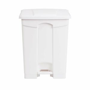 Jantex Kitchen Pedal Bin White 65Ltr - DC711 - 1