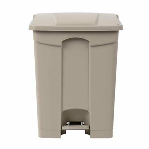 Jantex Kitchen Pedal Bin Beige 65Ltr - GH638 - 1
