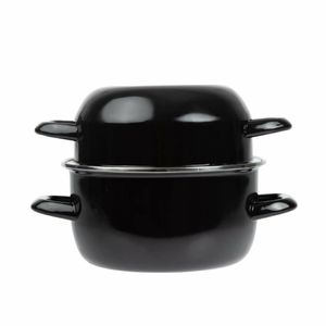 Olympia Mussel Pot Enamel Medium - CD678 - 1