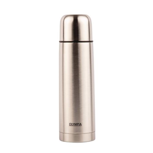 Olympia Vacuum Flask Stainless Steel 0.5Ltr - CN695 - 1