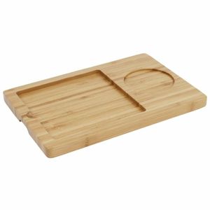 Olympia Wooden Base for Slate Platter 240 x 160mm - GM257 - 1