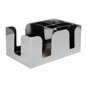 Beaumont Bar Caddy Chrome - CN748 - 1