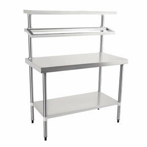 Vogue Stainless Steel Prep Station with Gantry - CB908 - 1