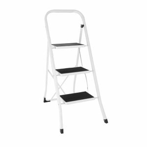Folding Step Stool 3 Tread - F019 - 1