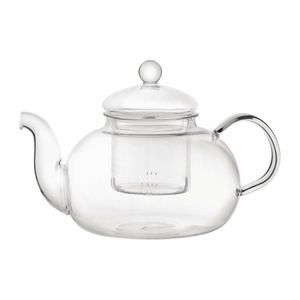 Utopia Long Island Glass Teapot 1Ltr (Pack of 6) - CN987 - 1
