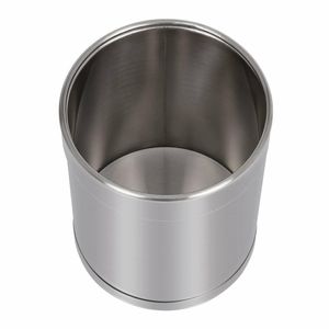 Bolero Stainless Steel Waste Paper Bin - CF130 - 3