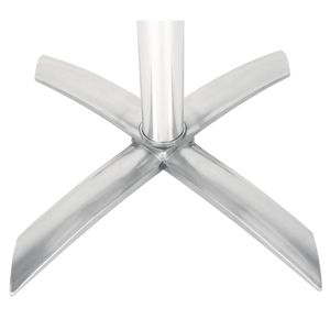 Bolero Flip Top Poseur Table Stainless Steel - GR396 - 3