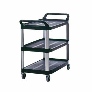 Rubbermaid X-tra Utility Trolley Black - F693 - 1