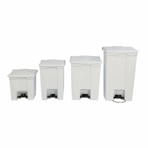 Rubbermaid Step On Pedal Bin White 87Ltr - K956 - 3