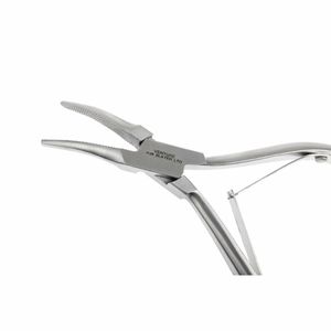 Curved Blade Salmon Tweezers - D626 - 3
