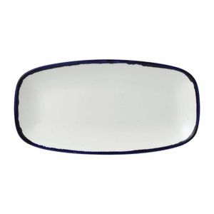 Dudson Harvest Ink Chefs Oblong Plate 298 x 152mm (Pack of 12) - FE354 - 1