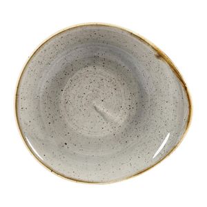 Churchill Stonecast Round Dishes Peppercorn Grey 185mm (Pack of 12) - DC943 - 1