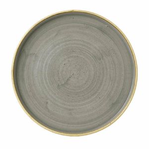 Churchill Stonecast Walled Chefs Plates Peppercorn Grey 260mm (Pack of 6) - FC163 - 1