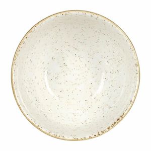 Churchill Stonecast Round Soup Bowls Barley White 132mm (Pack of 12) - HC830 - 1