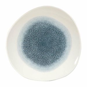 Churchill Studio Prints Raku Round Trace Plates Topaz Blue 286mm (Pack of 12) - DY222 - 1