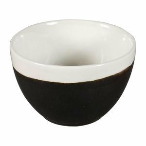 Churchill Monochrome Profile Open Sugar Bowls Onyx Black 230ml (Pack of 12) - DY172 - 1