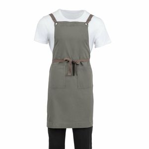 Southside Cotton Canvas Bib Apron Khaki - BB684 - 3
