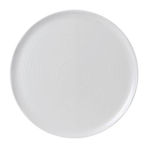 Dudson White Organic Coupe Flat Plate 317mm (Pack of 6) - FR077 - 1