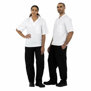 Whites Vegas Chef Trousers Polycotton Black M - A582-M - 3