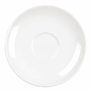 Churchill Alchemy Sequel White Espresso Saucer 125mm (Pack of 6) - DC380 - 1