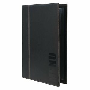 Securit Contemporary Menu Cover Black A4 - H713 - 3