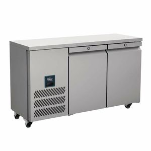 Williams Jade Slimline Double Door Freezer Counter 244Ltr LJSC2-SA - FD357 - 1