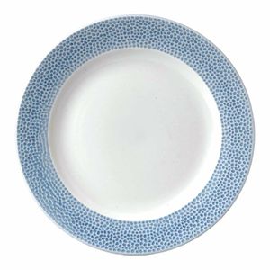 Churchill Isla Spinwash Ocean Blue Profile Footed Plate 260mm (Pack of 12) - FD835 - 1
