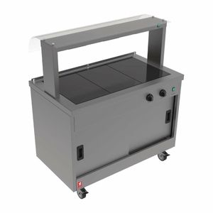Falcon Hot Cupboard Servery Counter FC3-P - FS018 - 1