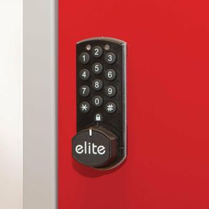 Elite Double Door Electronic Combination Locker Black - GR685-EL - 3