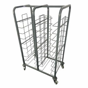 Craven Steel Self Clearing Trolley 20 Trays - P104 - 1
