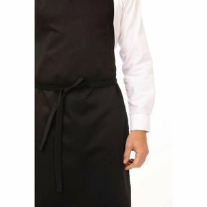 Chef Works Bib Apron Black - A924 - 3