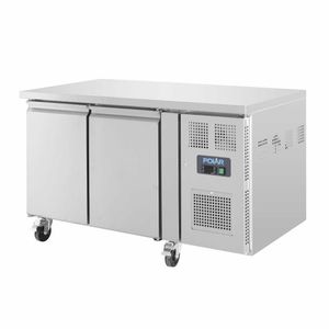 Polar U-Series Double Door Counter Freezer 282Ltr - G599 - 1